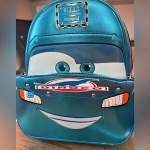 Loungefly Dinoco Blue Cars Backpack OBO